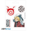 Stickers - Fullmetal Alchemist - Alchimistes - 2 planches de 16x11 cm