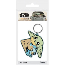 Porte-Clé - Star Wars - The Mandalorian - Grogu's Little Friend - Pyramid International