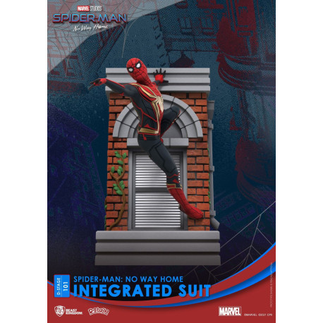 Figurine - Marvel - D-Stage - Spider-Man No Way Home Diorama Integrated Suit - Beast Kingdom Toys