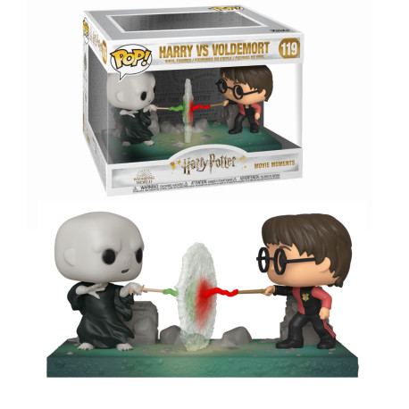 Figurine - Pop! Harry Potter - Movie Moments Harry vs Voldemort - N° 119 - Funko