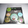 Badge - Rick and Morty - Heads - Pyramid International