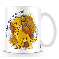 Mug / Tasse - Disney - Le Roi Lion - Just can't wait ot be King - 310 ml - Pyramid International