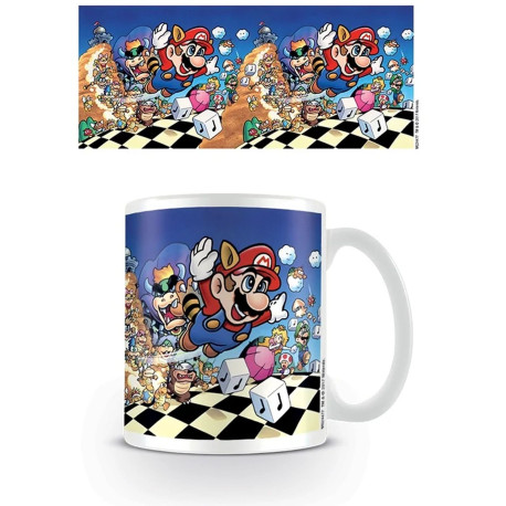 Mug / Tasse - Nintendo - Super Mario Bros 3 Art - Pyramid International