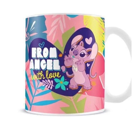 Mug / Tasse - Disney - Lilo & Stitch - Angel - 310 ml - Pyramid International