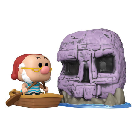 Figurine - Pop! Town - Disney - Peter Pan - Smee with Skull Rock - N° 32 - Funko