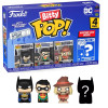 Pack de 4 Figurines - Bitty Pop! DC - Batman - N° 152 153 195 - Funko