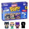 Pack de 4 Figurines - Bitty Pop! DC - Batman Adam West - N° 41 183 186 - Funko