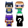 Pack de 4 Figurines - Bitty Pop! DC - Batman Adam West - N° 41 183 186 - Funko