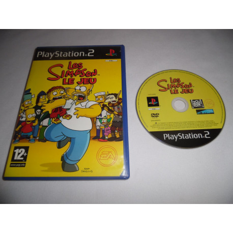 Jeu Playstation 2 - Les Simpsons le jeu - PS2