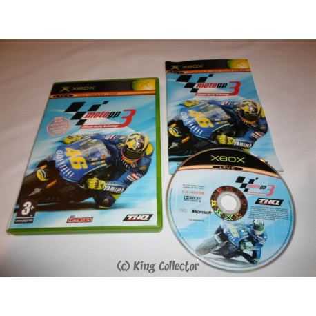 Jeu Xbox - MotoGP Ultimate Racing Technology 3