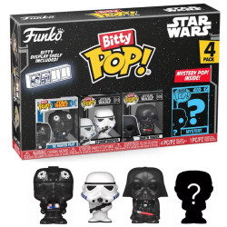 Pack de 4 Figurines - Bitty Pop! Star Wars - Dark Vador - N° 51 510 509 - Funko