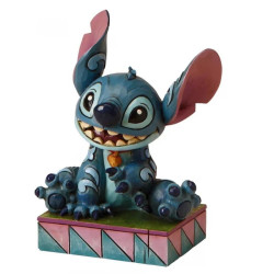 Figurine - Disney - Traditions - Stitch Ohana Means - Enesco