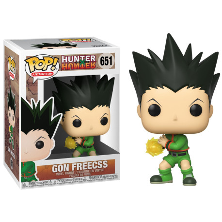 Figurine - Pop! Animation - Hunter X Hunter - Gon Freecss - N° 651 - Funko