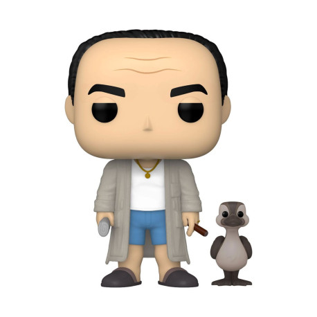 Figurine - Pop! TV - The Sopranos - Tony Soprano with Duck - N° 1295 - Funko