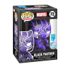 Figurine - Pop! Art Series - Marvel - Black Panther - N° 72 - Funko