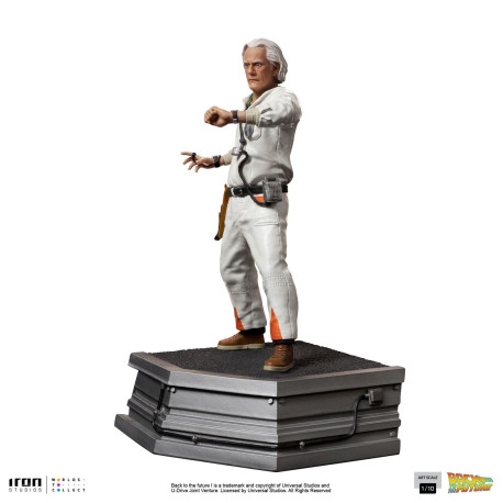 Figurine - Retour vers le Futur - Art Scale 1/10 Doc Brown - Iron Studios