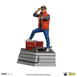 Figurine - Retour vers le Futur - Art Scale 1/10 Marty McFly - Iron Studios