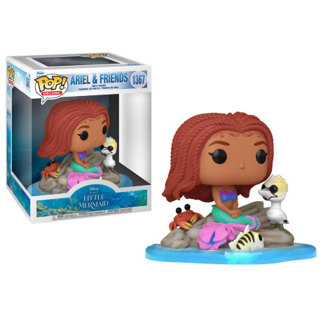 Figurine - Pop! Disney - La Petite Sirène - Deluxe Ariel & Friends - N° 1367 - Funko