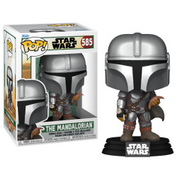 Figurine - Pop! Star Wars - The Book of Boba Fett - The Mandalorian - N° 585 - Funko