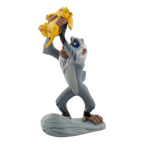 Figurine - Disney - Le Roi Lion - Rafiki et Simba - Bullyland