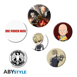 Badge - One Punch Man - Saitama & Genos - ABYstyle