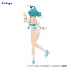 Figurine - Vocaloid - Hatsune Miku - Bicute Bunnies White Rabbit ver. - Furyu