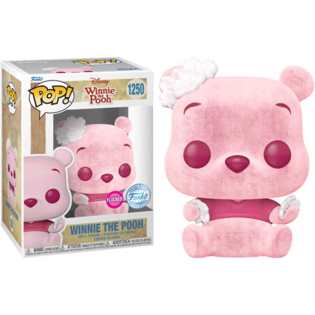 Figurine - Pop! Disney - Winnie l'Ourson - Winnie the Pooh (Flocked) - N° 1250 - Funko