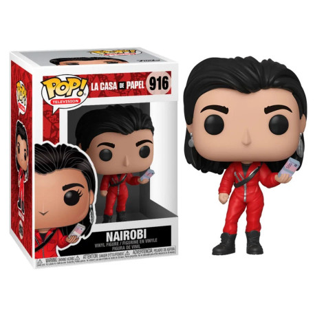 Figurine - Pop! TV - La Casa de Papel - Nairobi - N° 916 - Funko