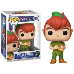 Figurine - Pop! Disney - 100th - Peter Pan - Peter Pan with Flute - N° 1344 - Funko
