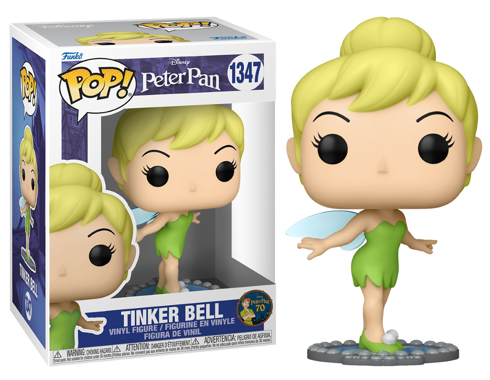 Figurine - Pop! Disney 100th Peter Pan - Tinker Bell - N° 1347 - Funko