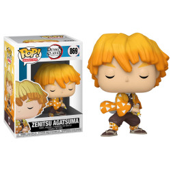 Figurine - Pop! Animation - Demon Slayer - Zenitsu Agatsuma - N° 869 - Funko