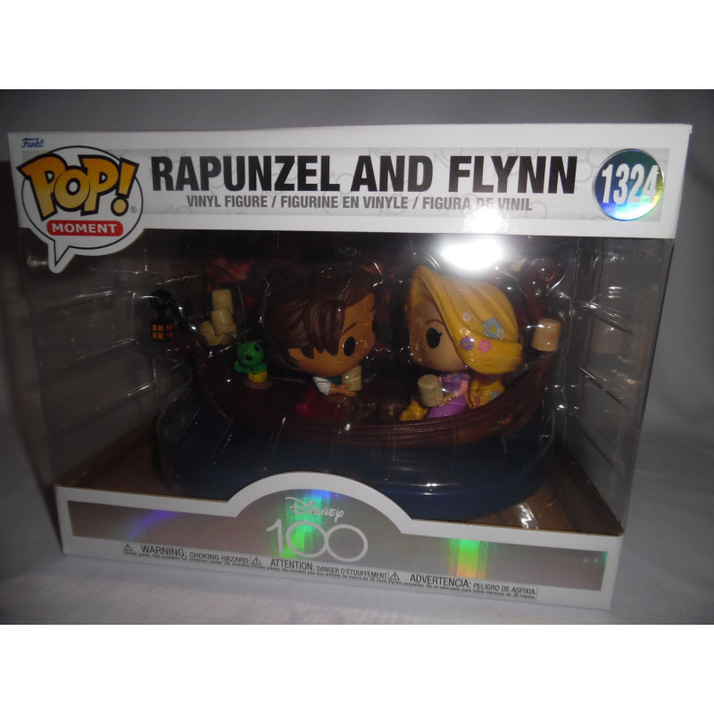 Figurine Pop! Disney 100th - Moment Raiponce & Flynn - N° 1324 - Funko