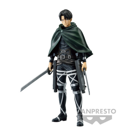 Figurine - Attack on Titan - Levi Ackerman Final Season (Special Color) - Banpresto