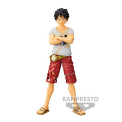 Figurine - One Piece Red - The Grandline Men vol.6 - Monkey D. Luffy - Banpresto