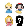 Pack de 4 Figurines - Bitty Pop! Disney - Princesse Cendrillon - N° 222 339 325 - Funko