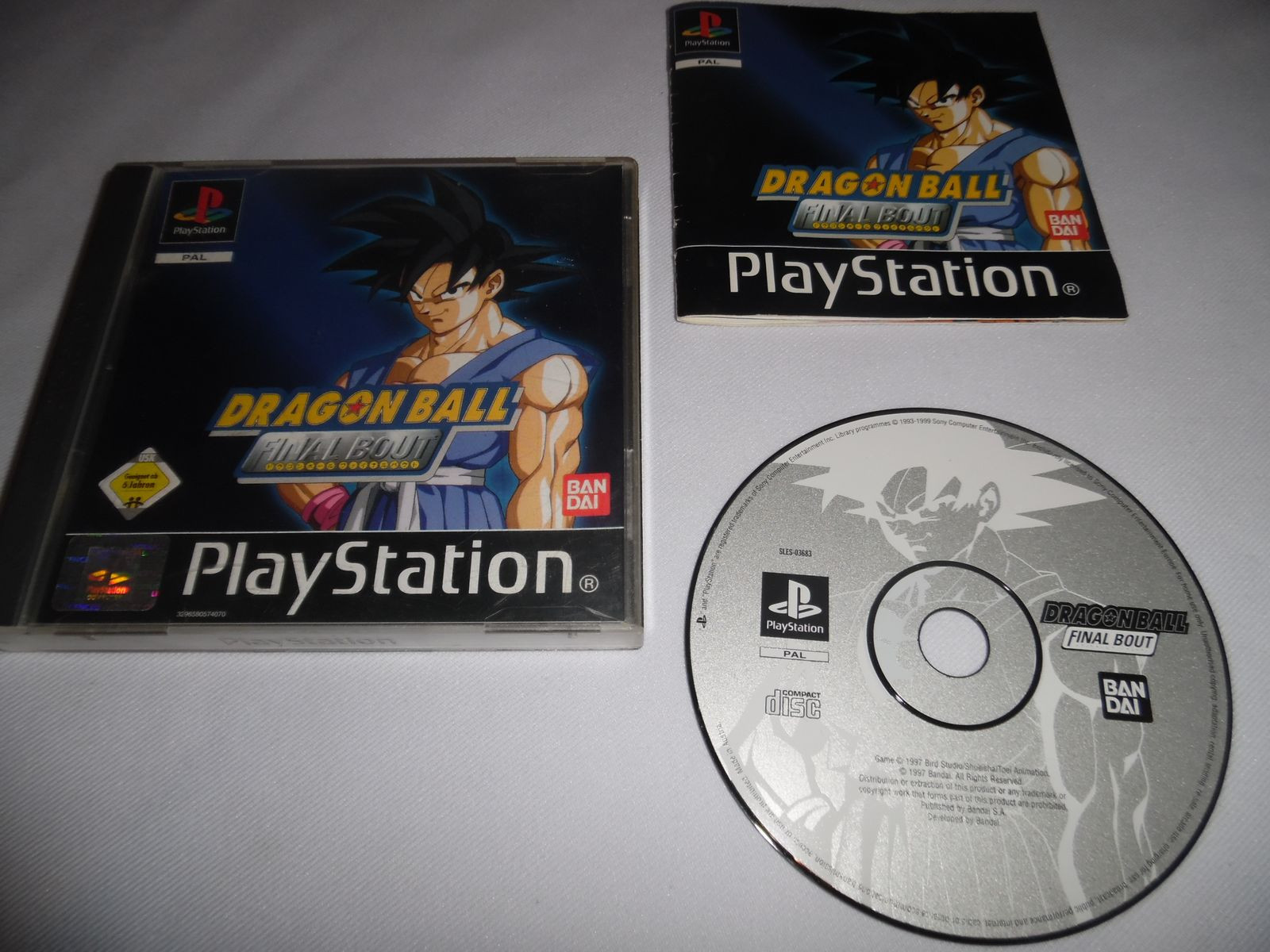 DRAGON BALL Z FINAL BOUT complet sur PS1 – Link to the past