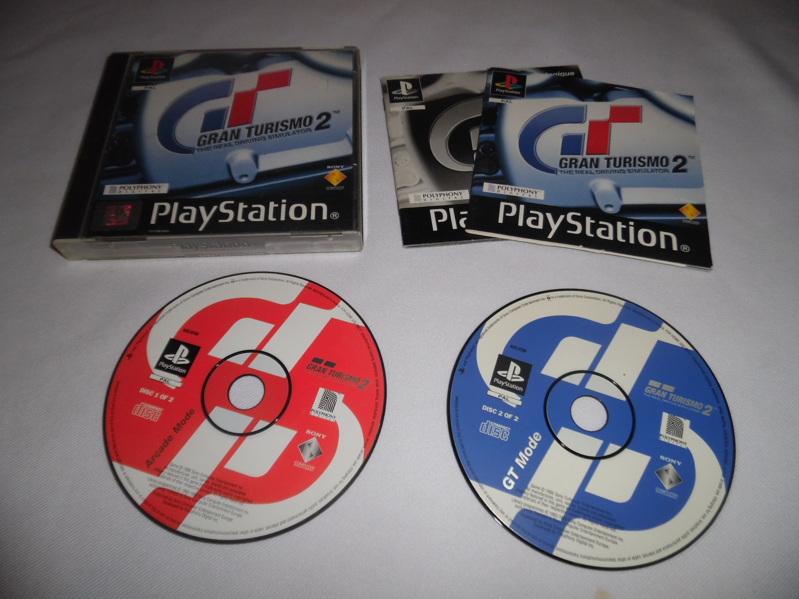 Achetez Gran Turismo 1 (jeu, boîtier, notice) sur PS1 (Japon) – Jeu rétro japonais