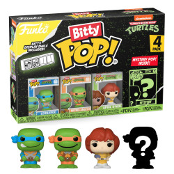 Pack de 4 Figurines - Bitty Pop! Les Tortues Ninja - Leonardo - N° 63 62 140 - Funko