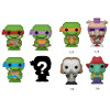 Pack de 4 Figurines - Bitty Pop! Les Tortues Ninja - 8-bit - N° 06 05 04 - Funko