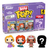 Pack de 4 Figurines - Bitty Pop! Disney - Princesse Raiponce - N° 223 324 417 - Funko