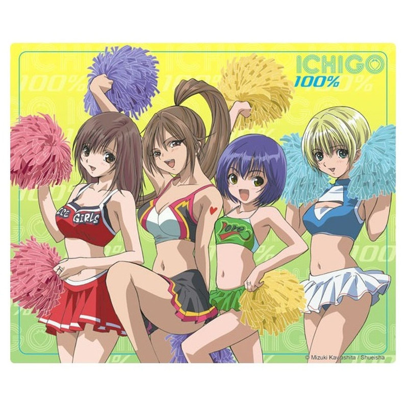 Tapis de souris - Ichigo 100% - Pom Pom Girls - ABYstyle