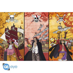 Poster - One Piece - Capitaines & Bateaux - 91.5 x 61 cm - Gbeye