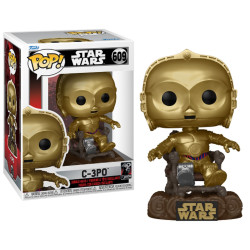 Figurine - Pop! Star Wars VI Le Retour du Jedi - 40th C-3PO - N° 609 - Funko