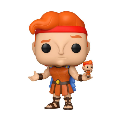 Figurine - Pop! Disney - Hercules - Hercules with Action Figure - N° 1329 - Funko