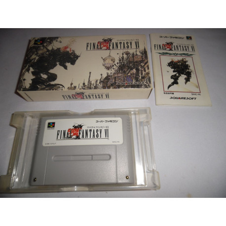 Jeu Super Nintendo - Final Fantasy VI (import jap.) - SNES