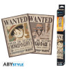 Set de 2 Posters - One Piece - Wanted Luffy & Ace - 52 x 35 cm - ABYstyle