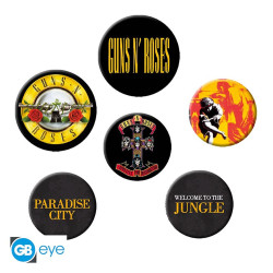 Badge - Guns N' Roses - Paroles et logos - GB eye
