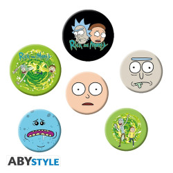 Badge - Rick and Morty - Characters - GB Eye