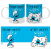 Mug / Tasse - Schtroumpfs - After Coffee - 320 ml - The Good Gift