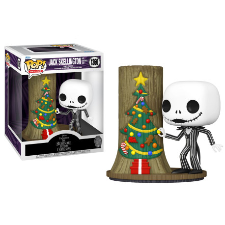 Figurine - Pop! Disney - L'Etrange Noël de Mr Jack - Jack with Christmas Door - N° 1360 - Funko